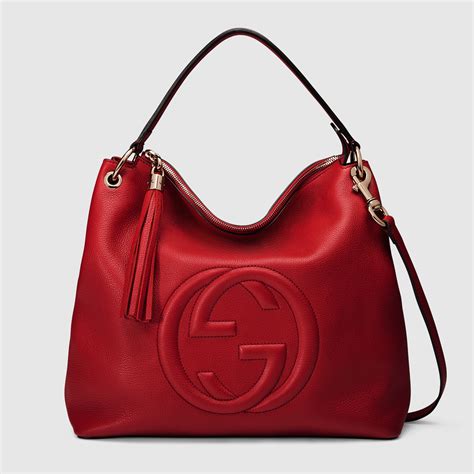 gucci soho leather shoulder bag|gucci adjustable shoulder handbags.